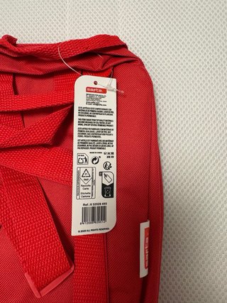 Mochila Safta Roja Sin Estrenar