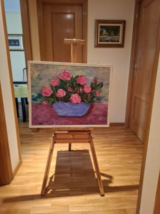 Caballete de Pintura Bonfil Madera Portátil