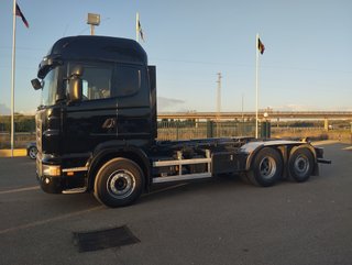 Scania R 420--CAMIONES CON GANCHO
