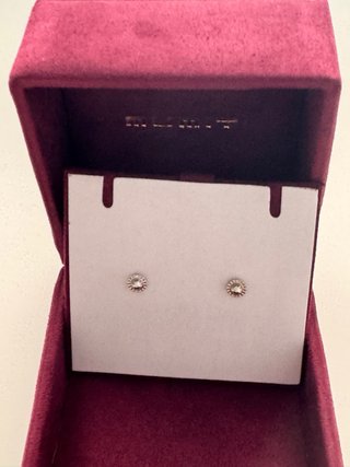 Pendientes Oro Blanco y Diamantes MUMIT
