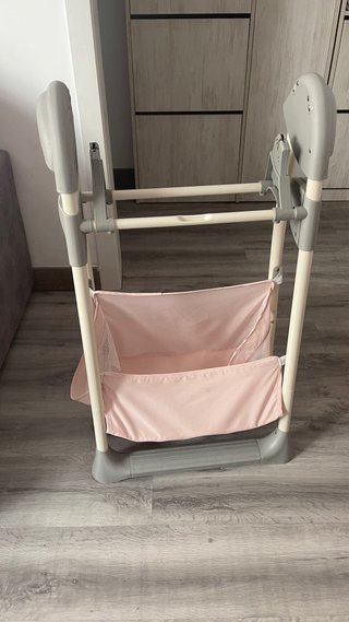 Trona/Hamaca Hauck Rosa