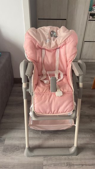 Trona/Hamaca Hauck Rosa