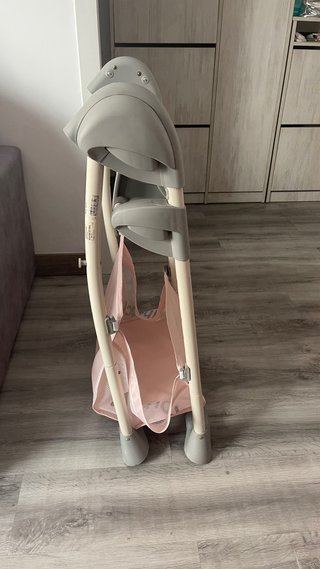 Trona/Hamaca Hauck Rosa