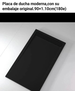 Placa de ducha moderna 90x110cm