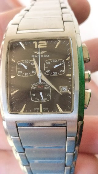 Reloj Sandoz Cronógrafo Suizo