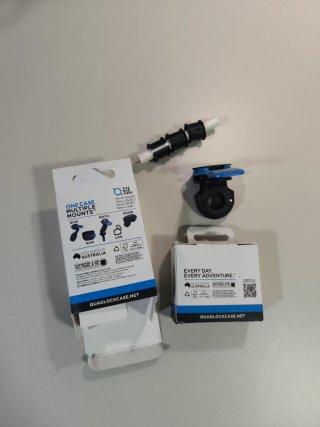 Kit Quad Lock retrovisor / barra GPS