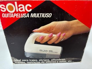 Quitapelusas Solac Multiuso