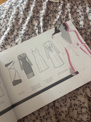 Ilustración de moda plantillas