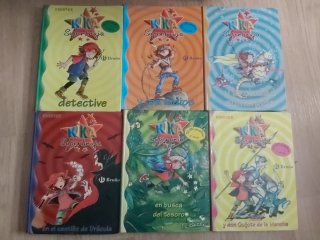 Lote 6 libros Kika