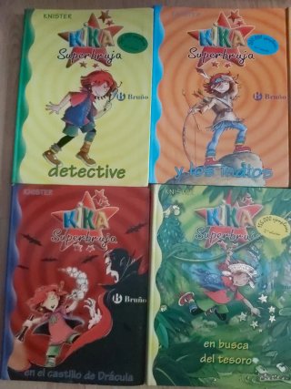 Lote 6 libros Kika