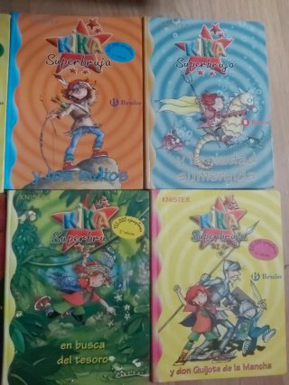 Lote 6 libros Kika