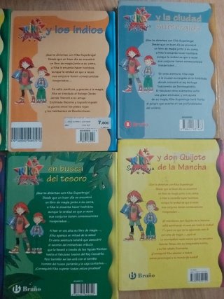 Lote 6 libros Kika