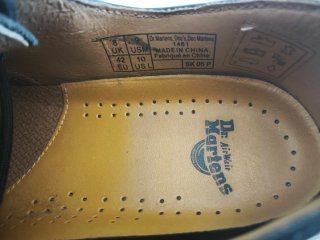 Zapatos Dr. Martens Talla 42 Negros