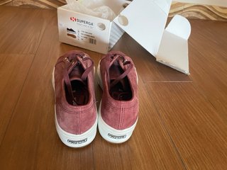 Superga 38 Platform Rosse/Viola Suede