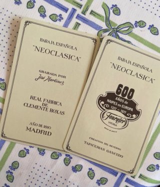 Baraja Española Neoclásica 1810