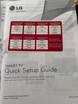 LG 55 4K UHD Smart TV 3D