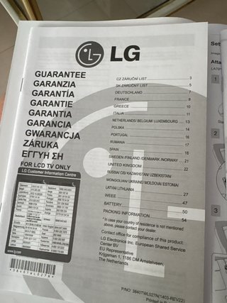 LG 55 4K UHD Smart TV 3D