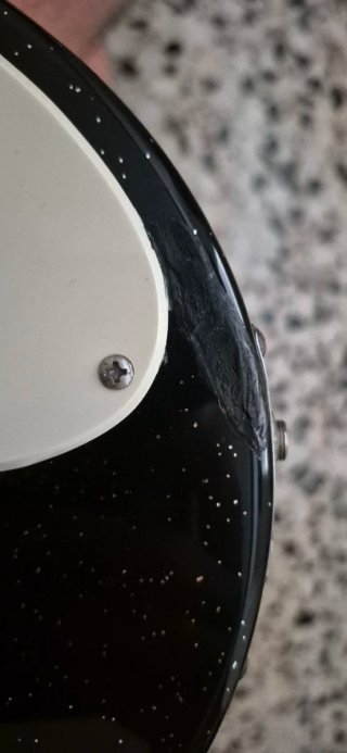 Guitarra Danelectro Danoblaster Negra