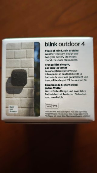 Blink Outdoor 4 Cámara Exterior Precintada
