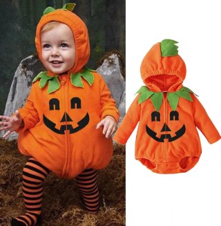 Disfraz Calabaza Bebé 12-18 Meses