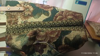Bolso elegante floral