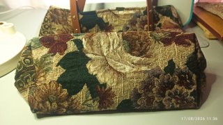 Bolso elegante floral
