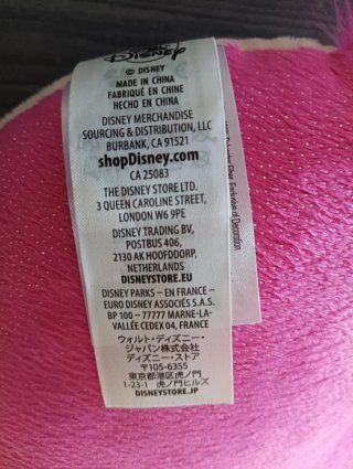 Peluche cojín Gato Cheshire Disney Rosa Brillante