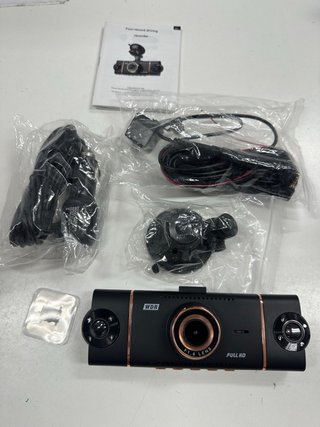 Cámara Coche 4K 4 Lentes