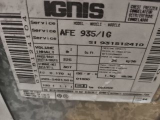 Arcón Congelador Ignis