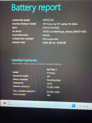 Portátil Gaming HP Victus 16