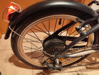Bicicleta Eléctrica Plegable Btwin Hoptown 500
