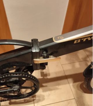 Bicicleta Eléctrica Plegable Btwin Hoptown 500