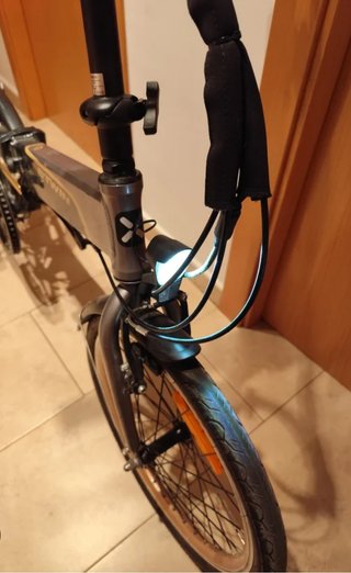 Bicicleta Eléctrica Plegable Btwin Hoptown 500