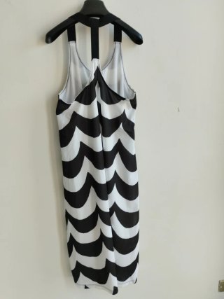 Vestido ADIDAS Talla L Negro/Blanco