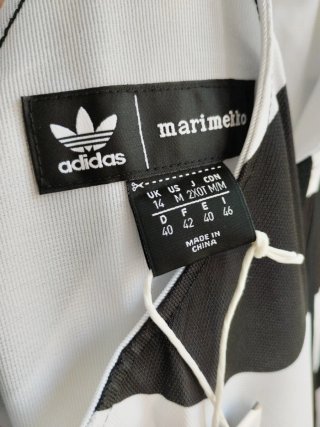 Vestido ADIDAS Talla L Negro/Blanco