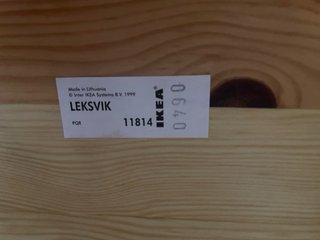 Colgador de pared IKEA madera y metal