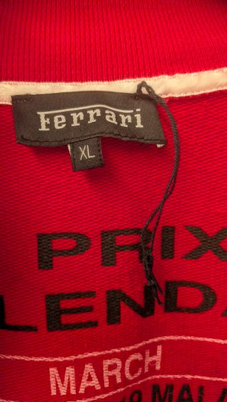 Sudadera Ferrari Scuderia Talla XL