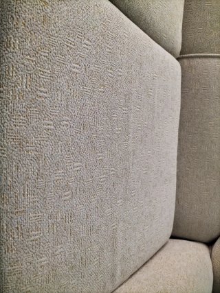 Sofá 3 plazas beige tela