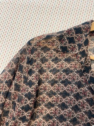 Camisa Zara gasa Estampada