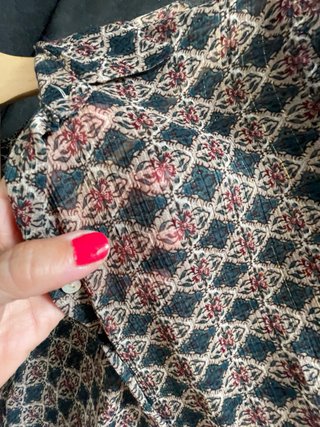 Camisa Zara gasa Estampada