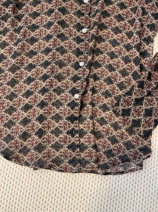 Camisa Zara gasa Estampada