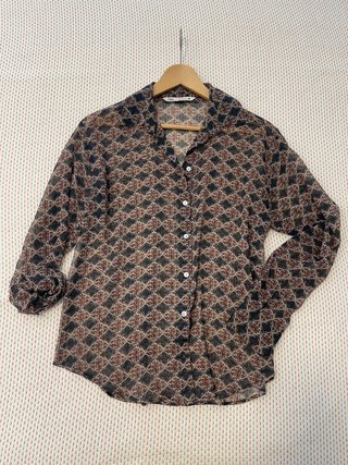 Camisa Zara gasa Estampada
