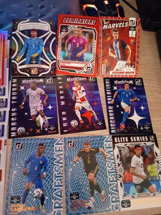 Colección de cromos de fútbol Panini Donruss