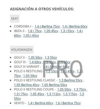 Bomba agua seat volkswagen