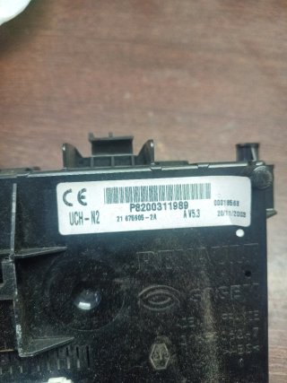 Calculador UCH y llave Clio 2