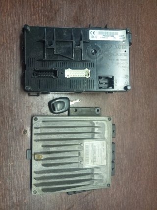 Calculador UCH y llave Clio 2