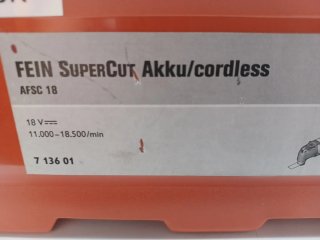 Multiherramienta Fein AFSC 18 Supercut