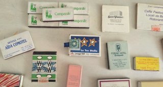 Lotto Collezione Fiammiferi e Cerini Vintage