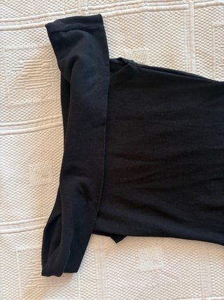 Vestido Negro Stradivarius