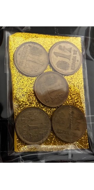 Lotto 10 Monete Spagna 1 Peseta 1982